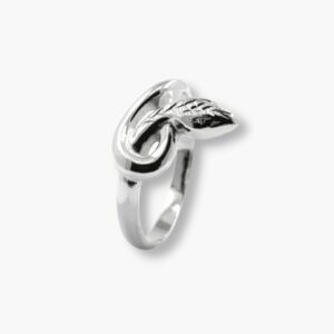 stříbrný prsten had shakti