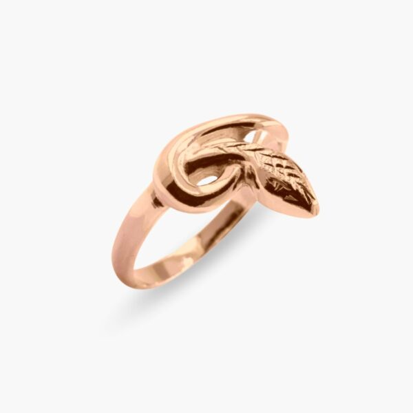 prsten had růžové zlato