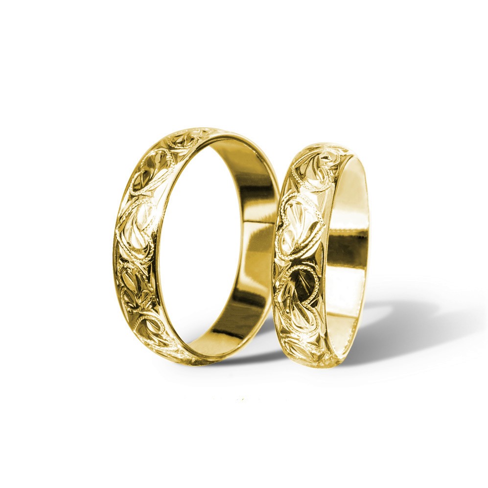 snubní-prsteny-žluté-zlato-Romeo-a-Julie-2